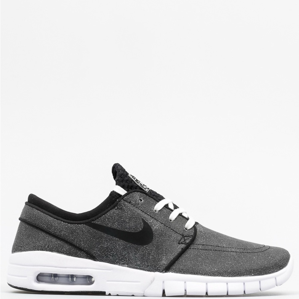 Nike Men's SB Stefan Janoski Max Gray/Black Sneakers